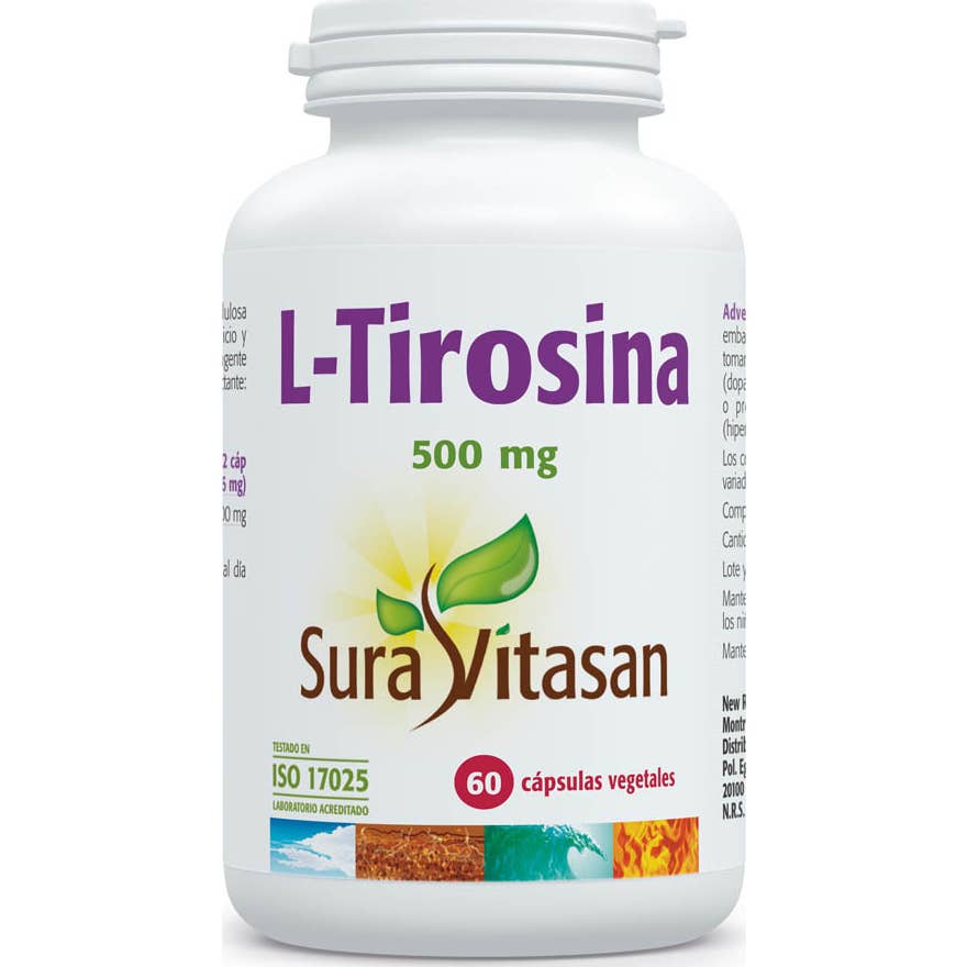 Sura Vitasan L-Tirosina 500mg 60 caps