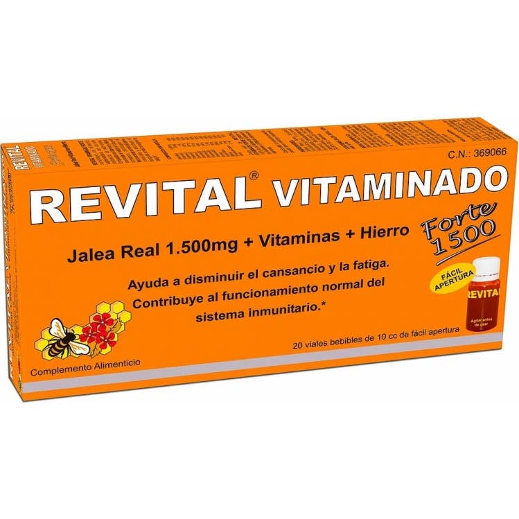 Revital Vitaminado Forte 1.500 20 viales