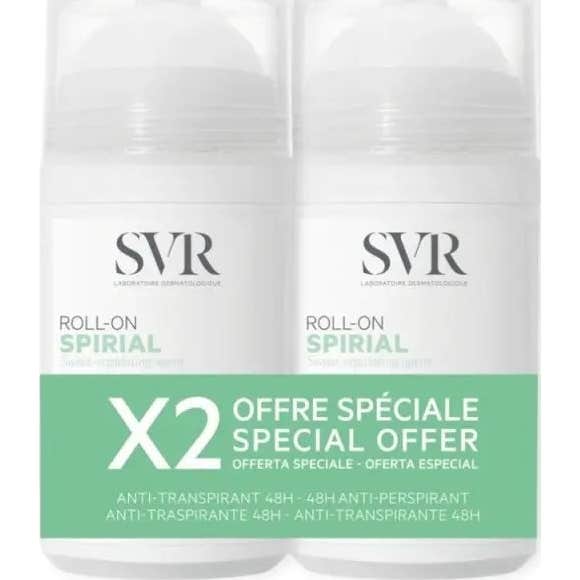 SVR Spirial Desodorante 48H Roll-on 2x50ml