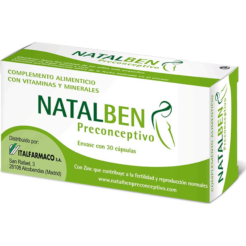 Natalben Preconceptivo 30caps