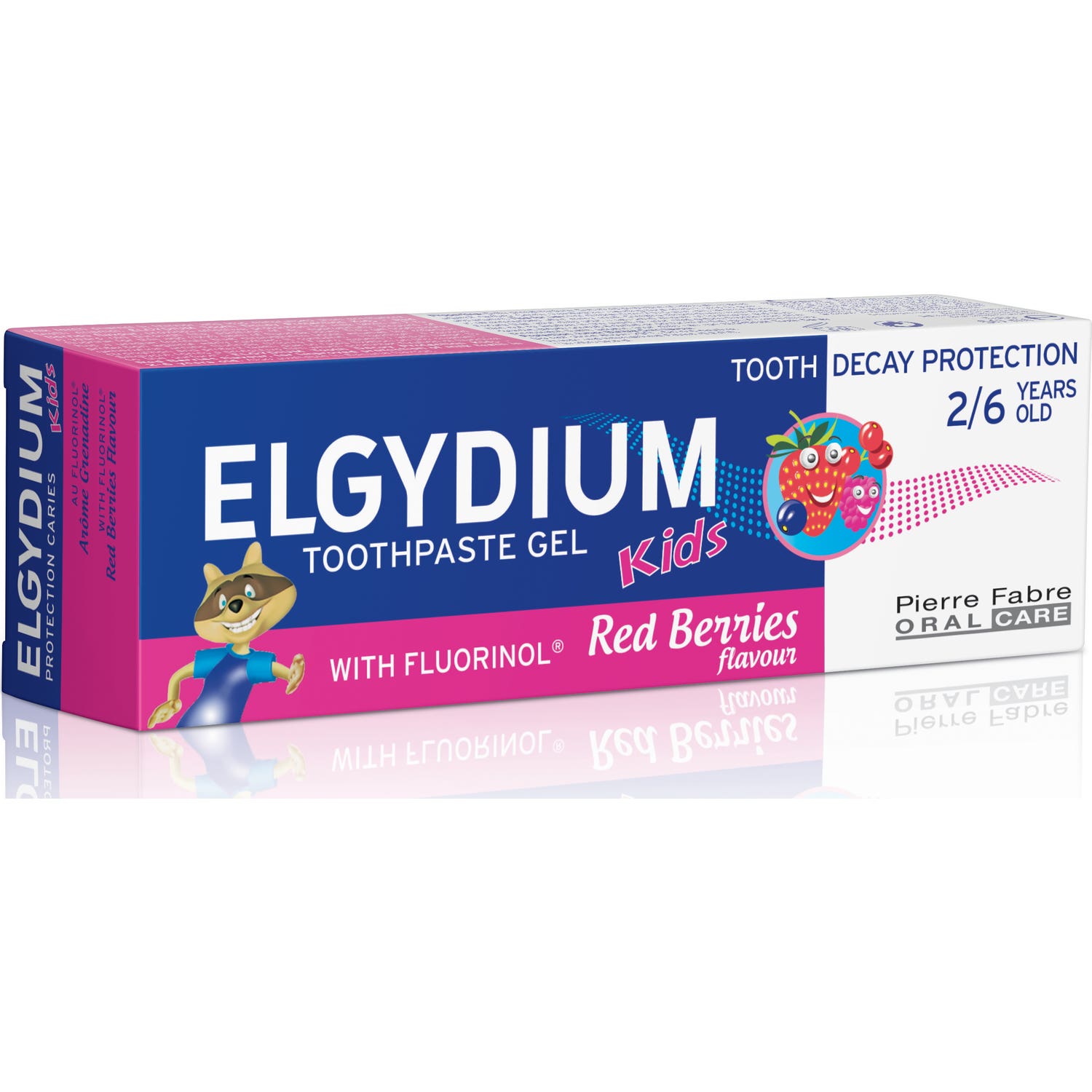 Elgydium Kids Gel Dentífrico Frutos Rojos 2-6 Años 50ml