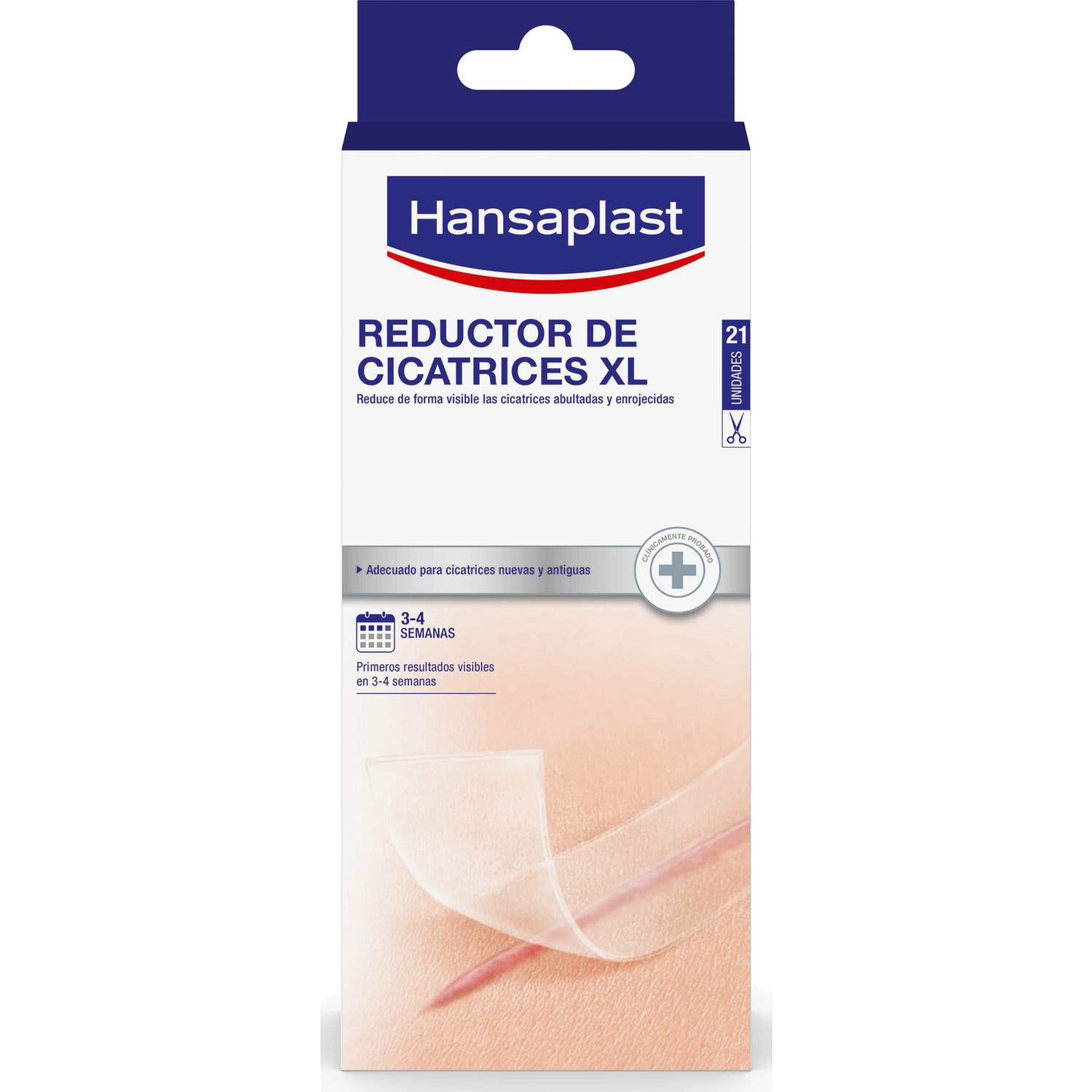Hansaplast Reductor de Cicatrices XL 21uds