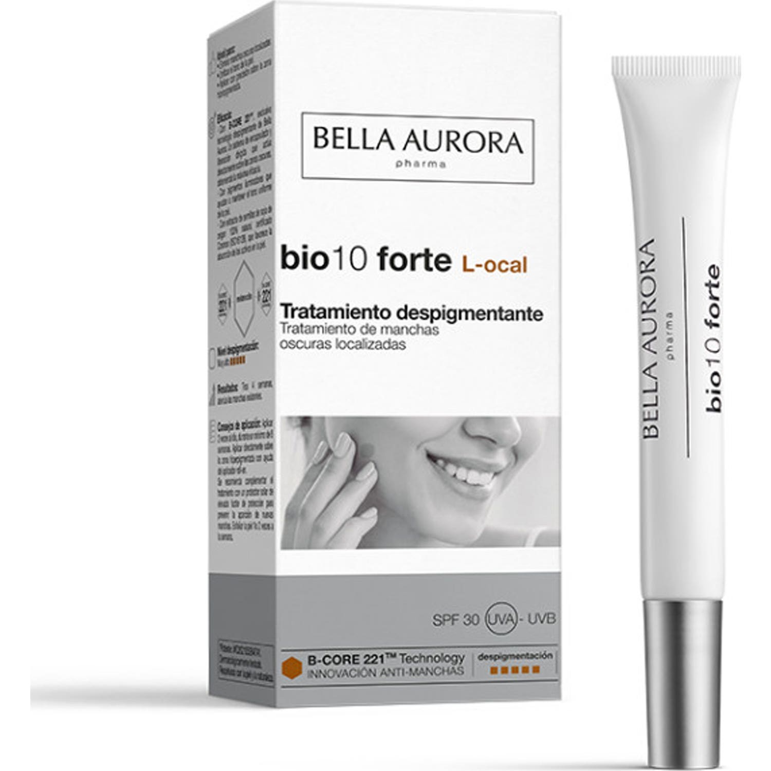 Bella Aurora Bio10 Forte L-ocal Roll-On Despigmentante 9ml