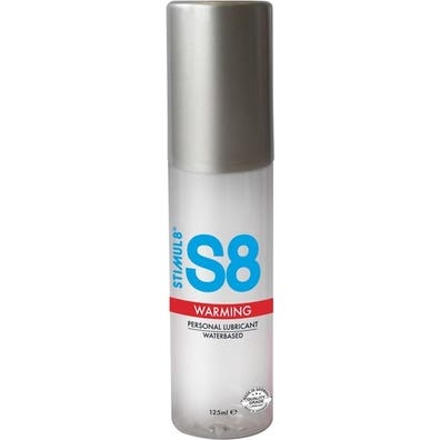S8 Lubricante Base de Agua Calor 125ml
