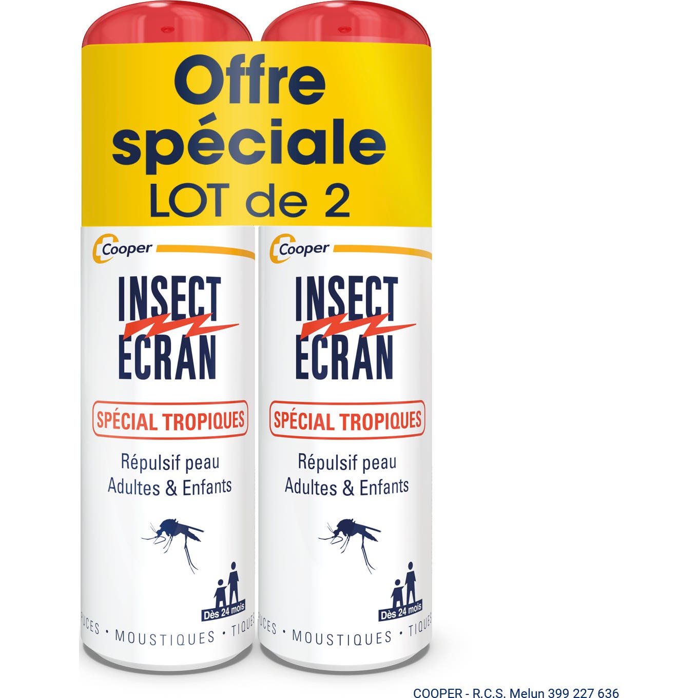 Insect Ecran Repelente Especial Tropical 2x75ml