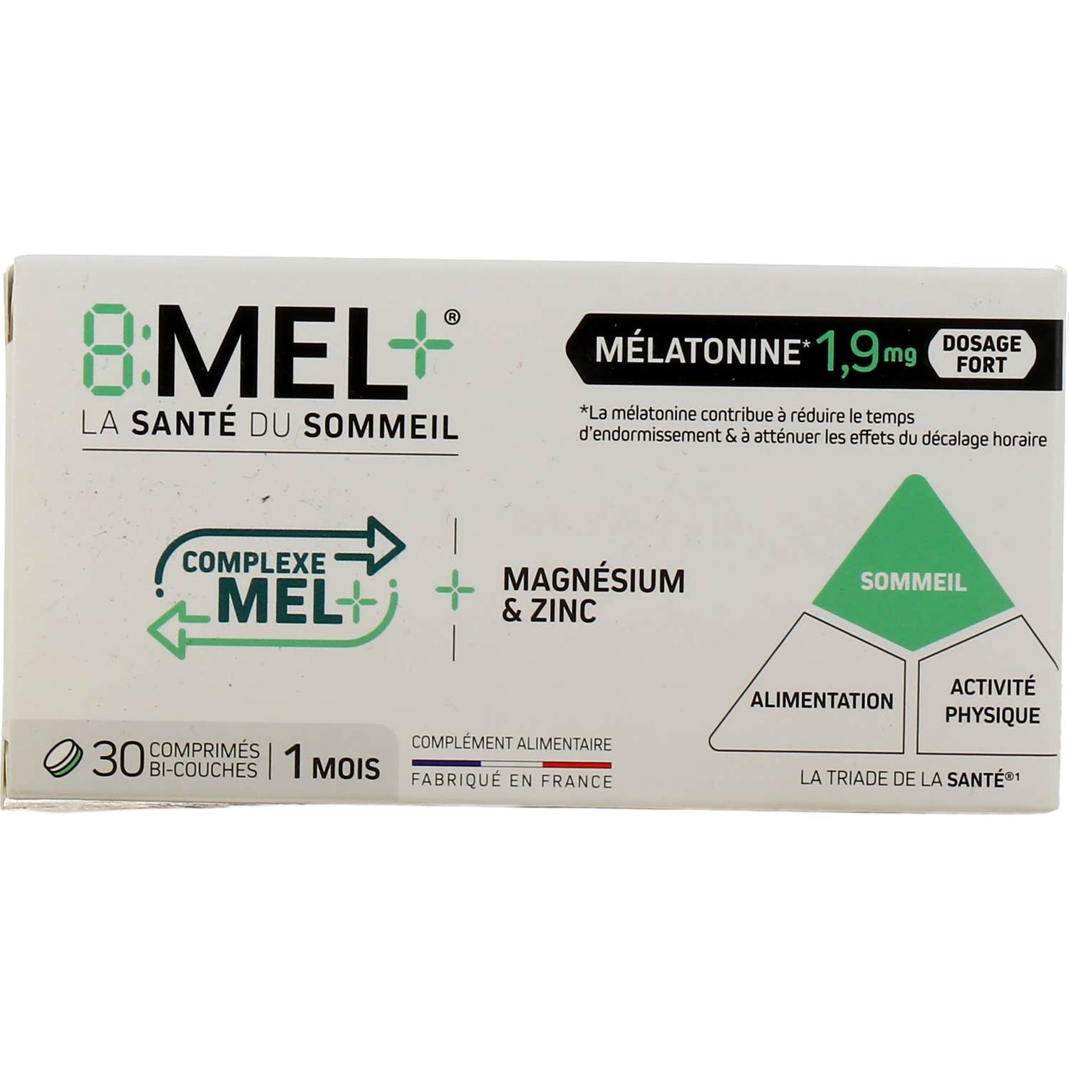 8:MEL+ Melatonina 1mg 30comp