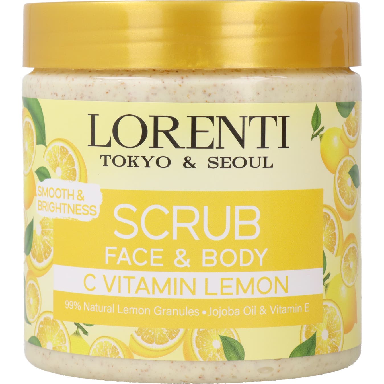 Lorenti Scrub Face & Body C Vitamin Lemon 500ml