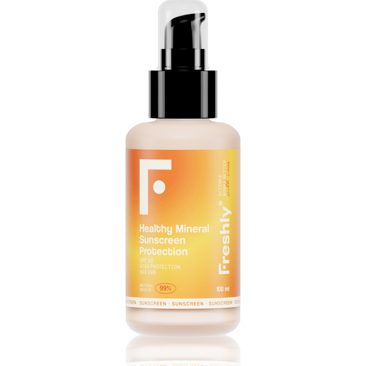 Freshly Cosmetics Healthy Mineral Sunscreen Protection 100ml