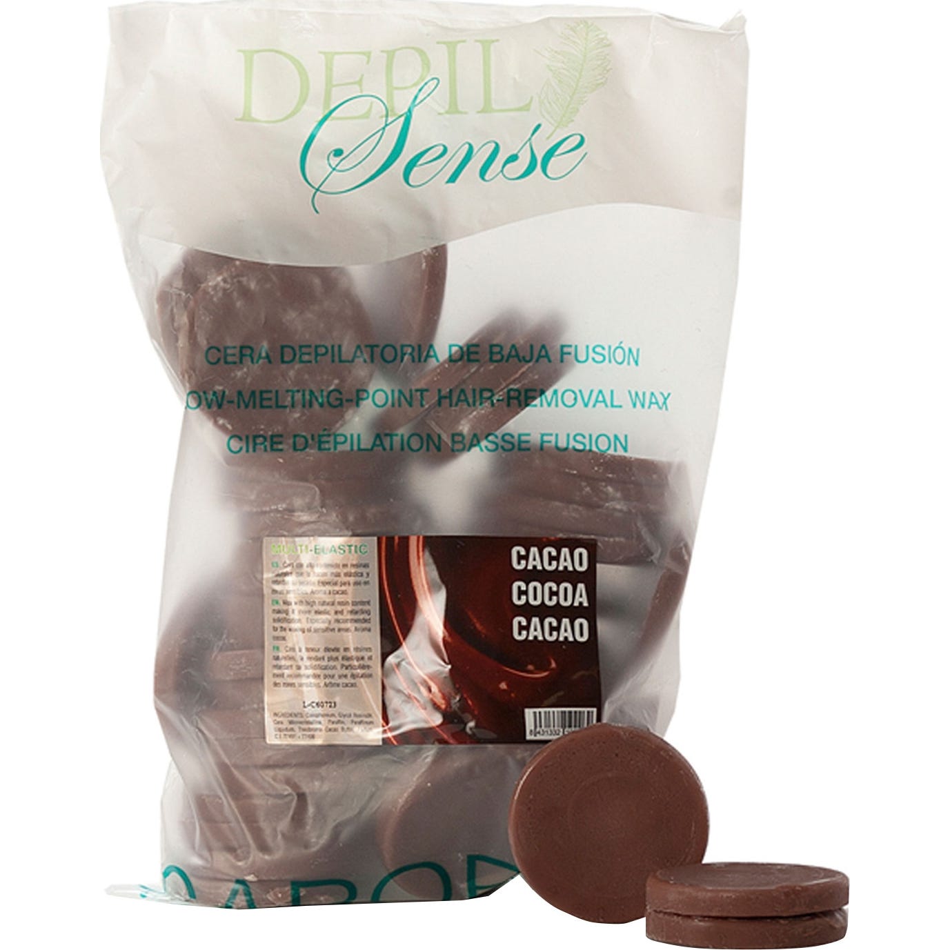 DepilSense Cera Depilatoria Elastic Cacao 1kg