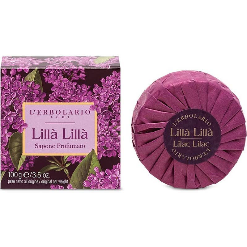 'L''Erbolario Lilla'' Lilla'' Jabón Perfumado 100g'