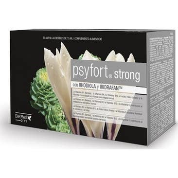 Dietmed 10 X Psyfort Strong 20 Ampollas De 15Ml - Imagen 2