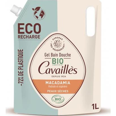 Rogé Cavaillès Gel Baño Aceite de Macadamia Bio Recambio 1L