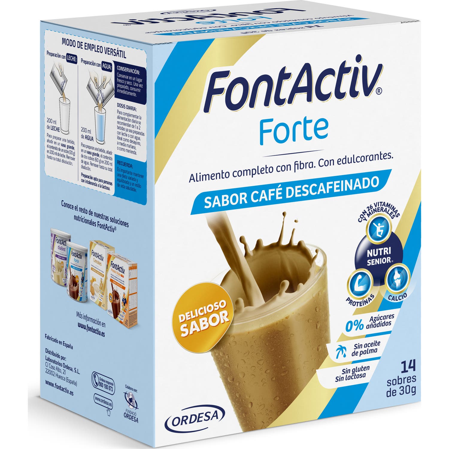 Fontactiv Forte café 14x30g
