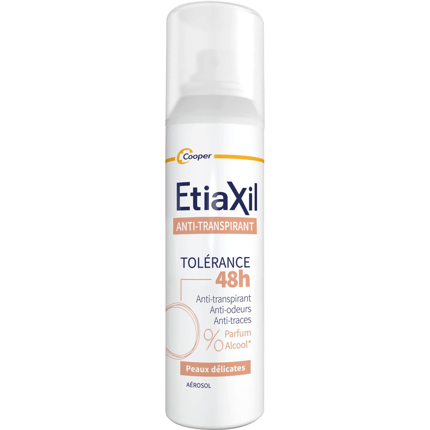 Etiaxil Anti-Transpirant Tol��rance 48h Peaux Délicates Aérosol 150ml