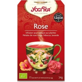 Yogi Té Rosa 17 Bolsas 34G