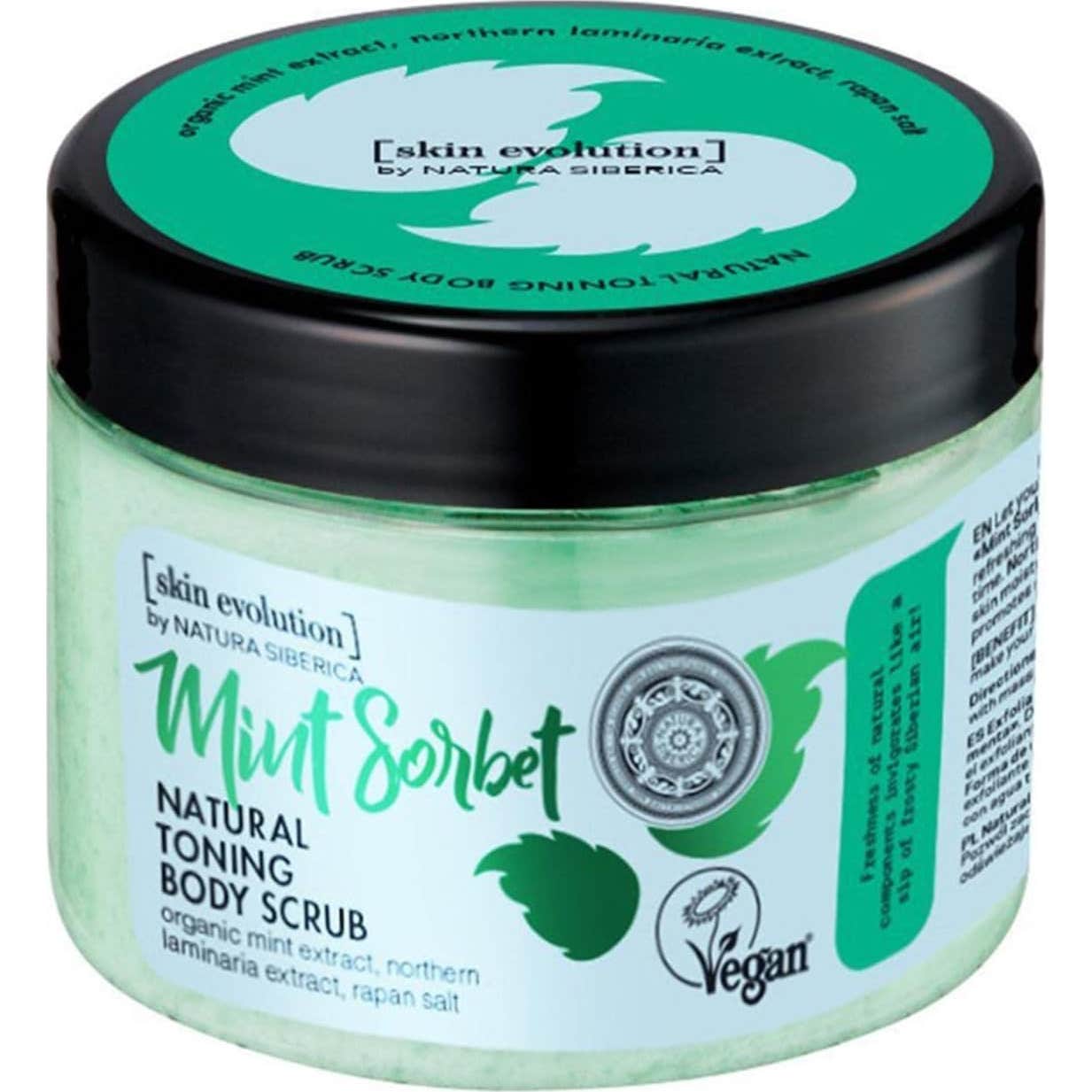 Natura Sibérica Exfoliante Corporal Tonificante Mint Sorbet 300ml