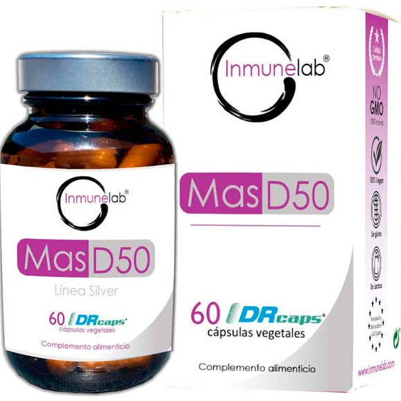 Inmunelab Verde 5 X Masd50 - Línea Silver 60 Cápsulas - Imagen 2
