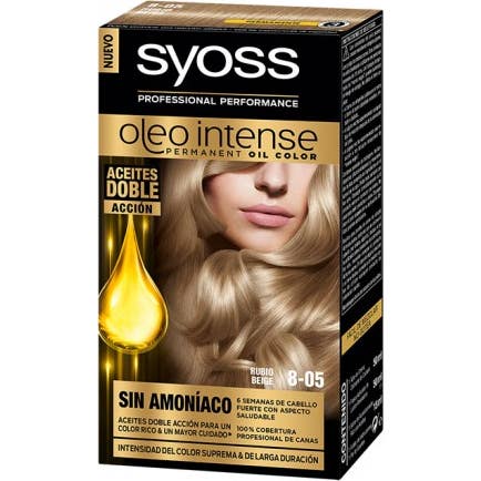 Syoss Oleo Intense Permanent Oil Color Rubio Beige 8-05 50 ml