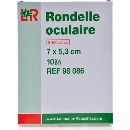 Lohmann & Rauscher Arandelas para Ojos Gasa Estériles 10 uds