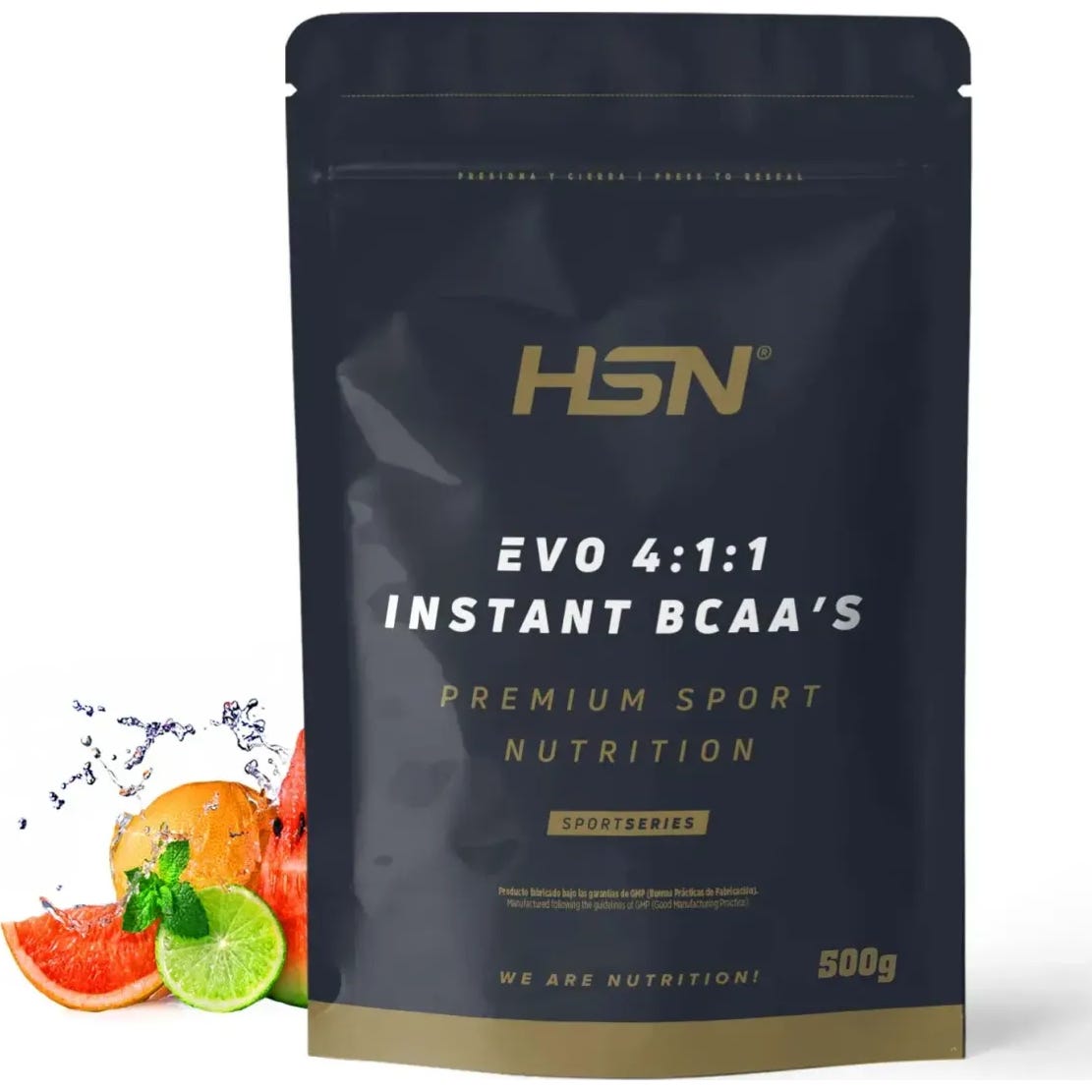 HSN Evo 4:1:1 BCAA's Instantáneos en Polvo Ponche de Frutas 500 g | Natural Doctor