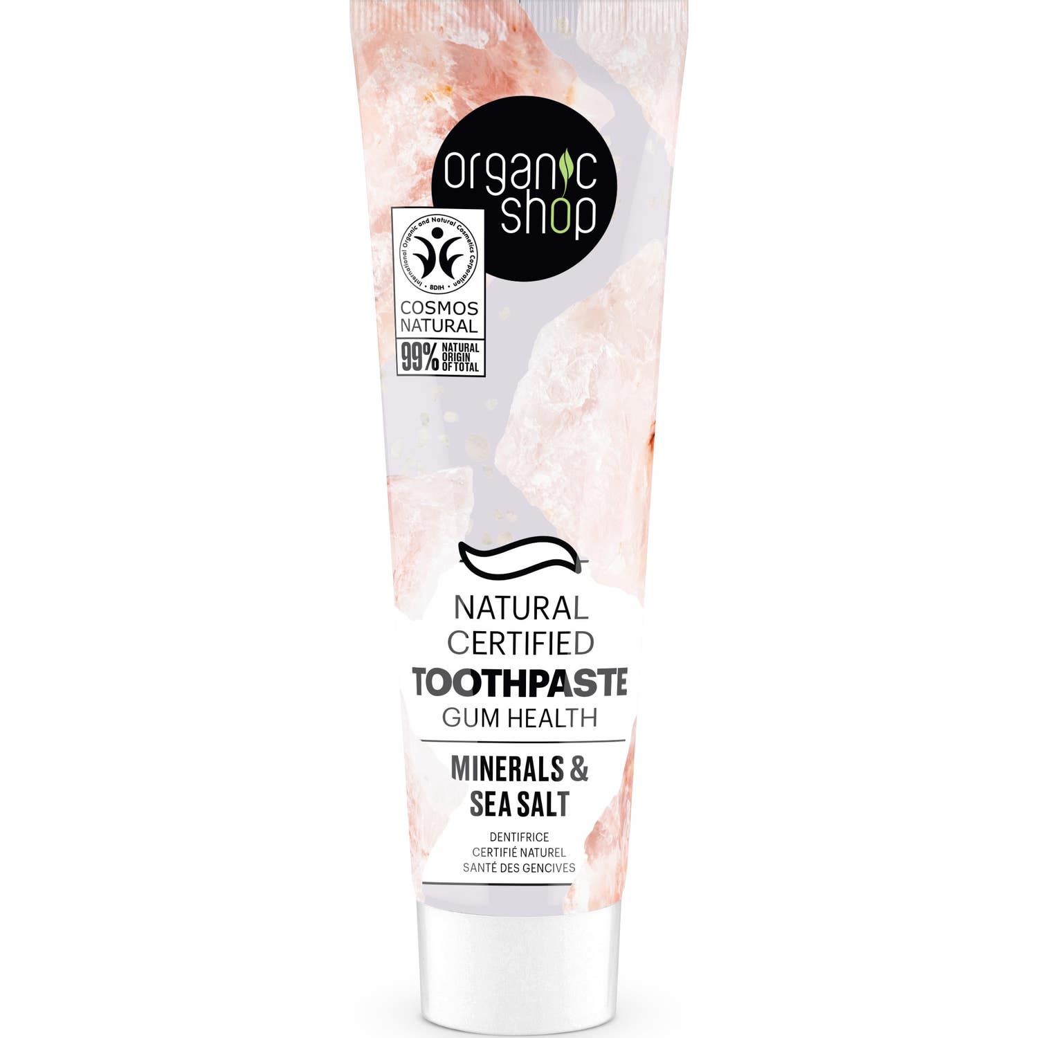 Organic Shop Toothpaste Gum Health Minerals Sea Salt 100g
