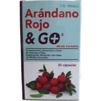 Laboratorios Pharma & Go Arándano Rojo & Go 30 caps