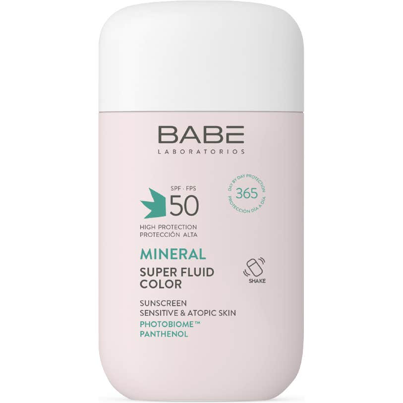 Babe Mineral Super Fluid Color Sunscreen Spf50 50ml