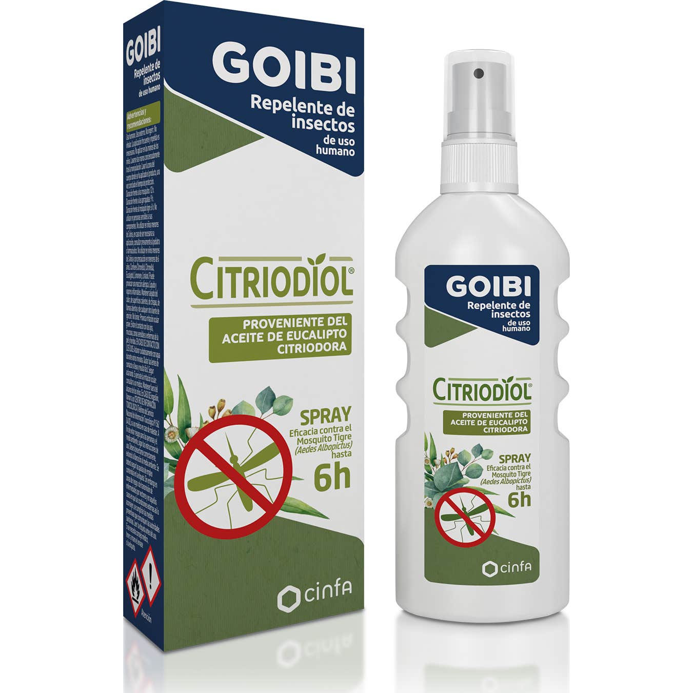 Goibi Repelente de Insectos Citriodiol Spray 100ml