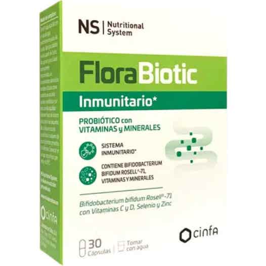 Ns Nutritional System Ns Florabiotic Inmunitario 30 Caps