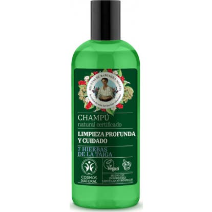 Green Agafia Champú Natural Limpieza Profunda y Cuidado 260 ml
