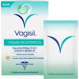 Vagisil Incontinencia Toallitas 12 uds