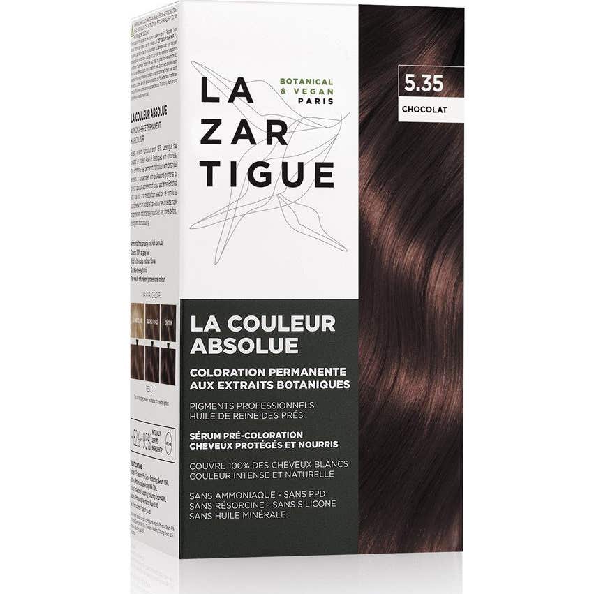 Lazartigue Kit Tinte Couleur Absolue 5.35 Chocolate