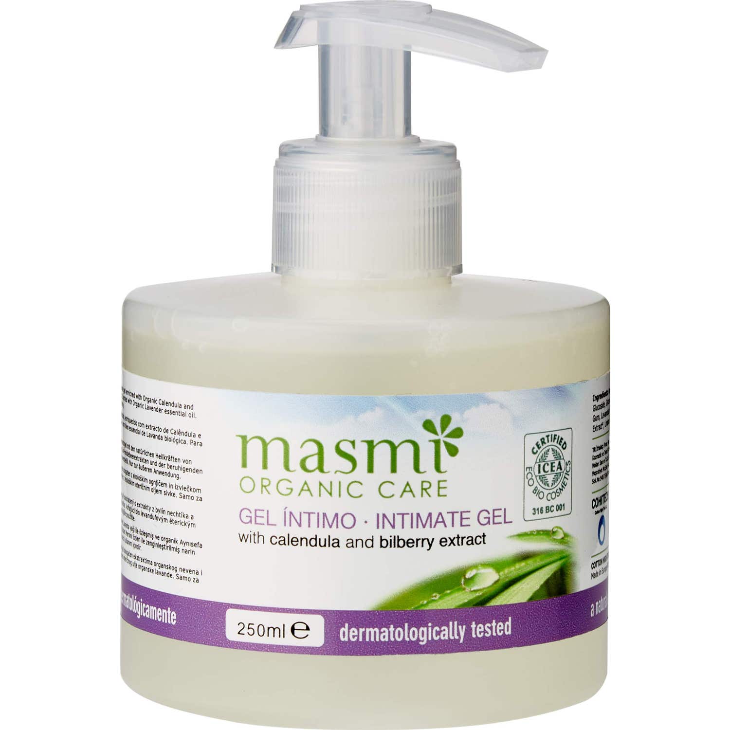 Masmi Gel Íntimo Ecológico 250ml