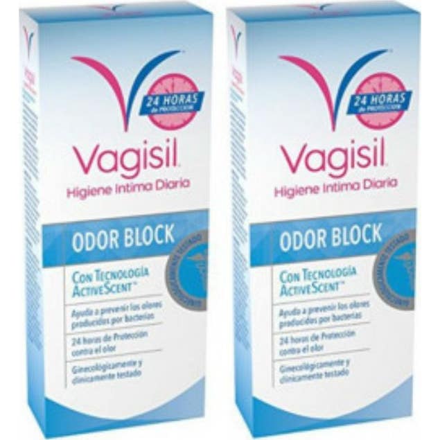 Vagisil Higiene Intima Odor Block Pack 2 X 250ml