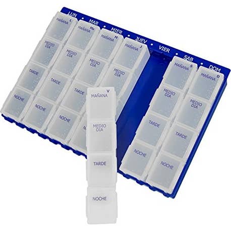 Mafra Organizador Pastillero Semanal Sg 4 1 Unidad