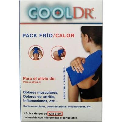 Cooldr Bolsa de Gel Frio Calor con Funda 28x13,5cm