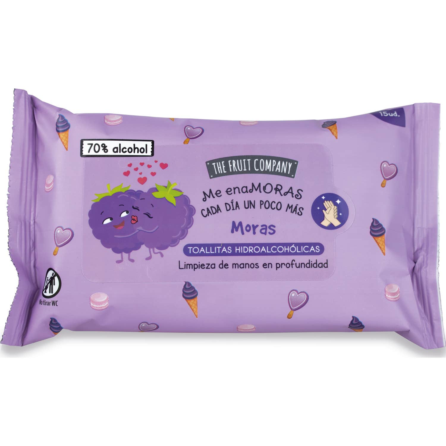 The Fruit Company Toallitas Hidrolcoholicas de Manos 1ud