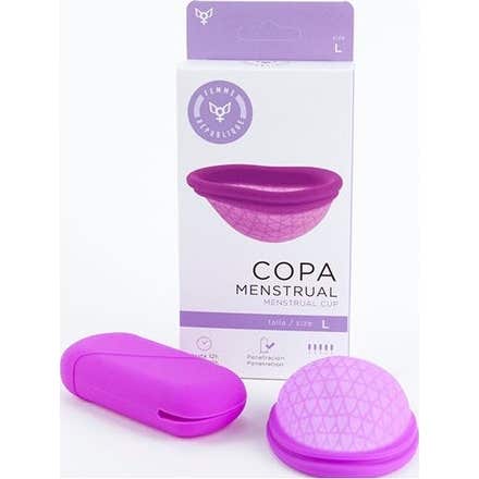 Femme République Copa Menstrual T L Color Lila 1 ud