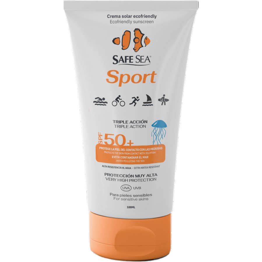 Safe Sea Solar Medusas Sport Triple Accion Crema Spf50+ 100 ml