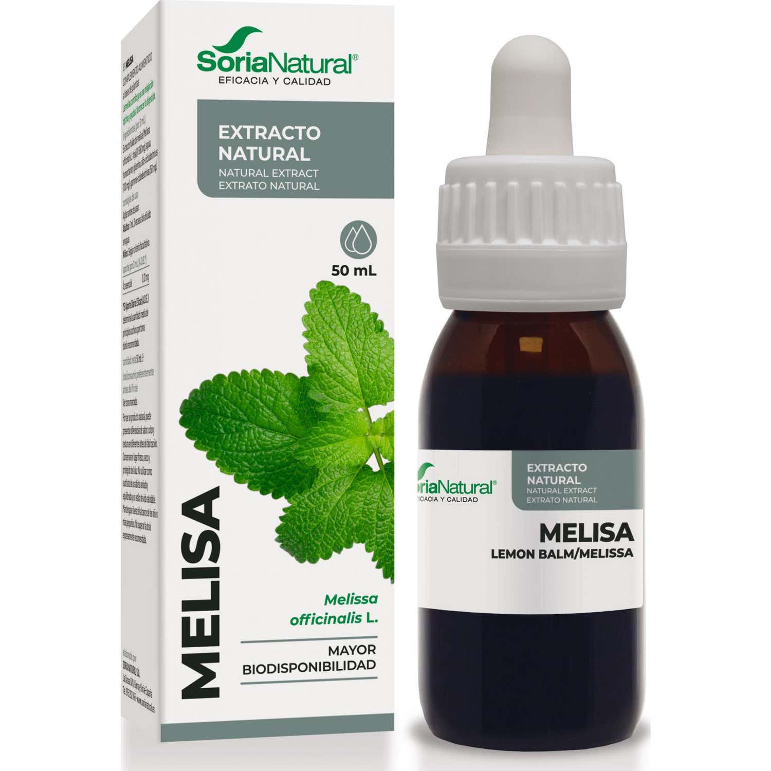Extracto Melisa Xxl 50 Ml Soria Natural