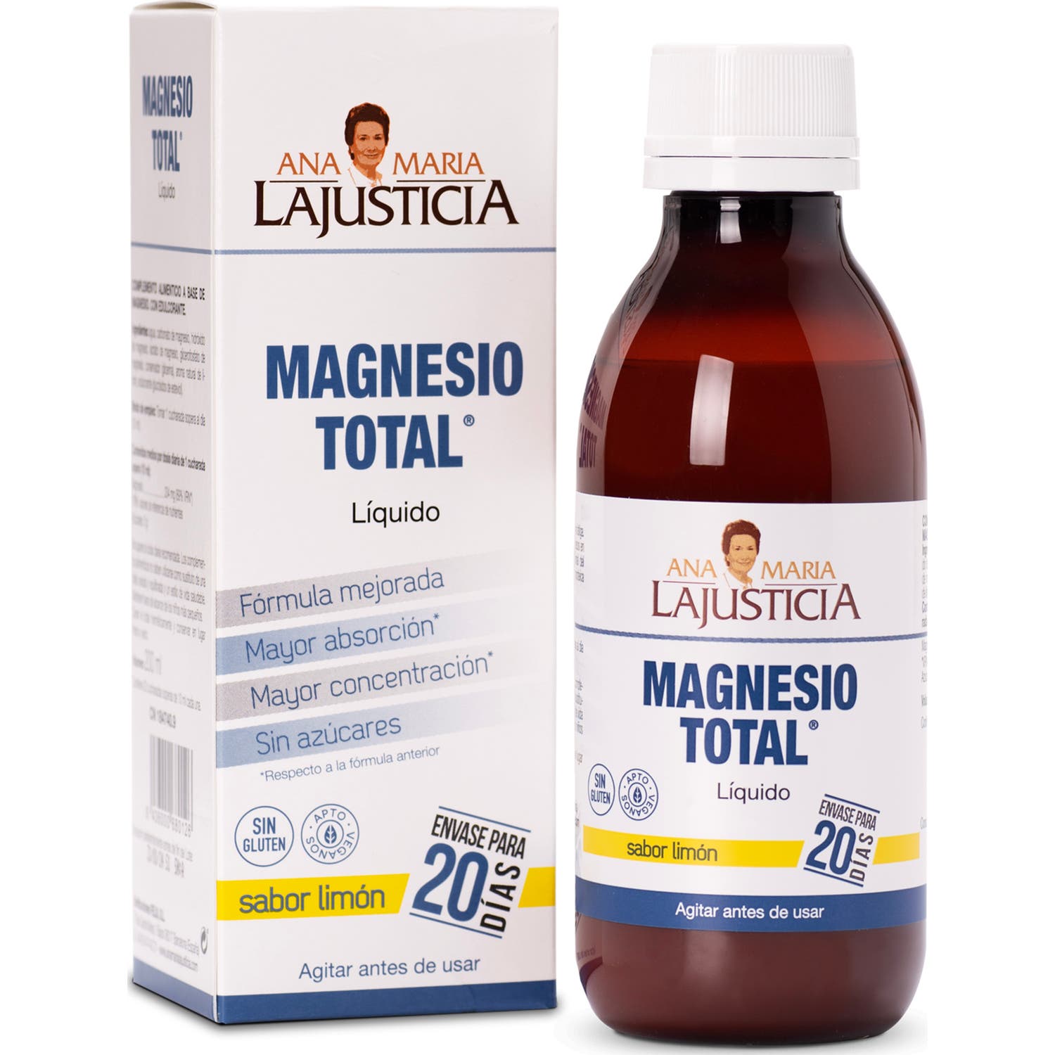 Ana Maria Lajusticia Magnesio Total sabor limón 200ml