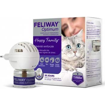 Feliway Optimum Pack Difusor + Perfume Interior 48 ml