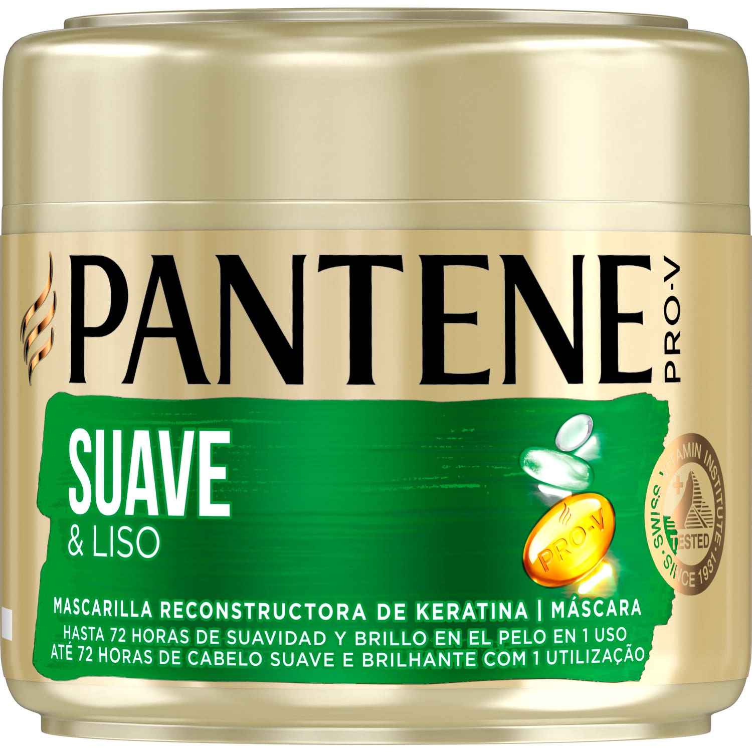 Pantene Nutri Pro-V Suave Liso Mascarilla Capilar 300ml