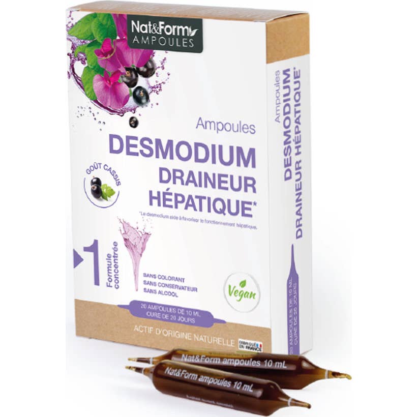 Nat&ampForm Desmodium Ampollas 20 Ampollas