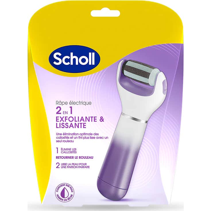 Dr. Scholl Lima Eléctrica Expert Care 2 en 1 Limar y Alisar