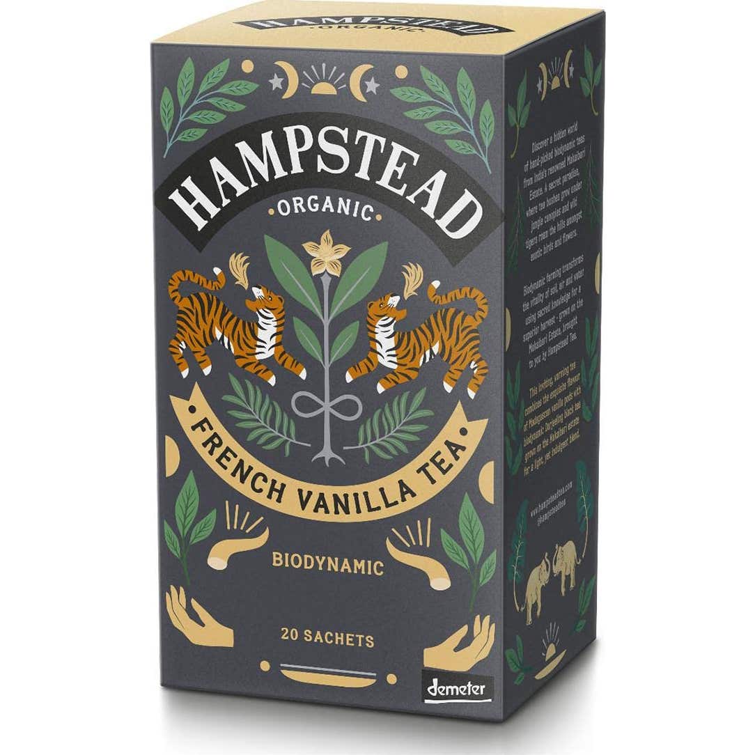 Hampstead Organic French Vanilla Tea 20 Sobres de Hampstead Tea | Natural Doctor