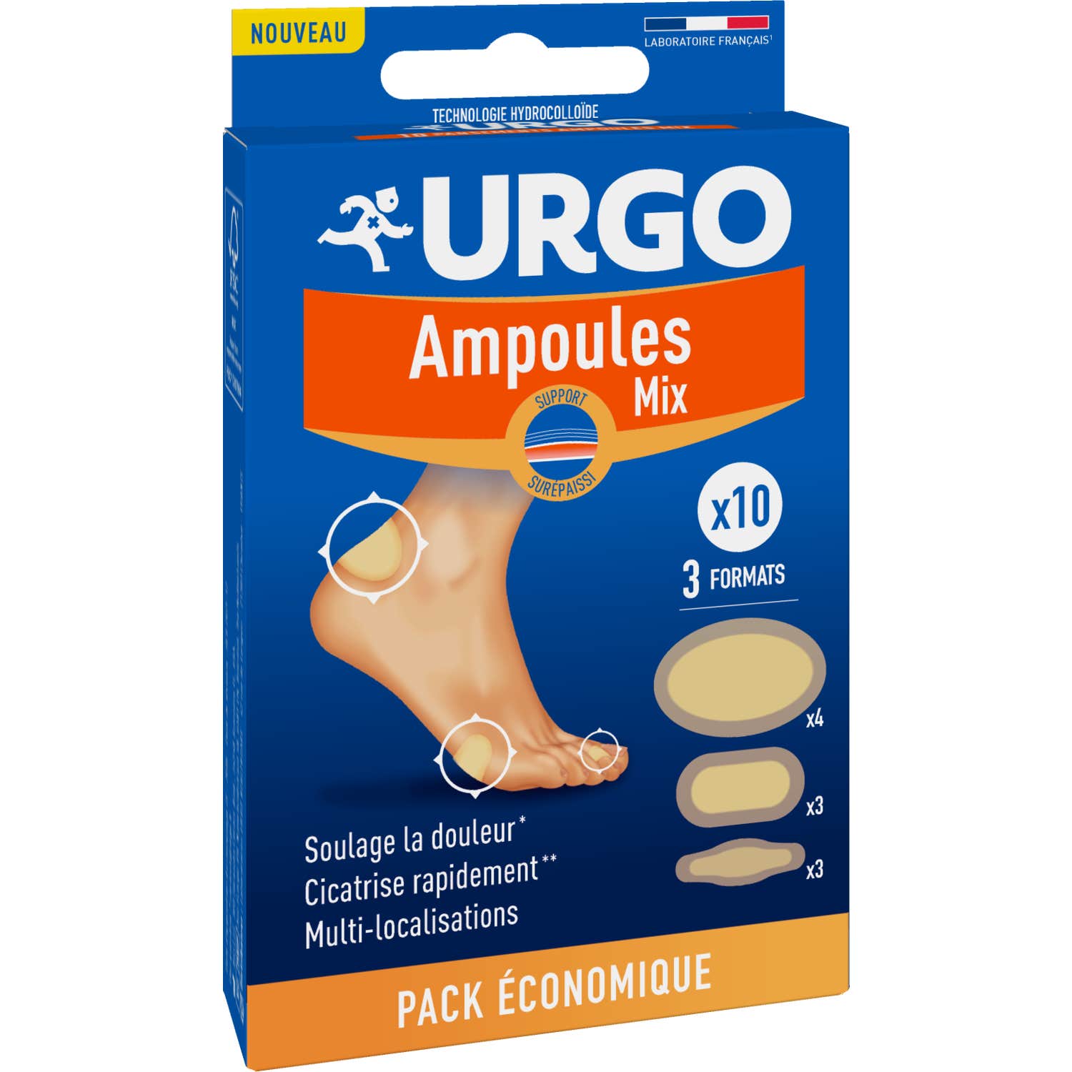 Urgo Apósito Ampollas Mix 10 uds