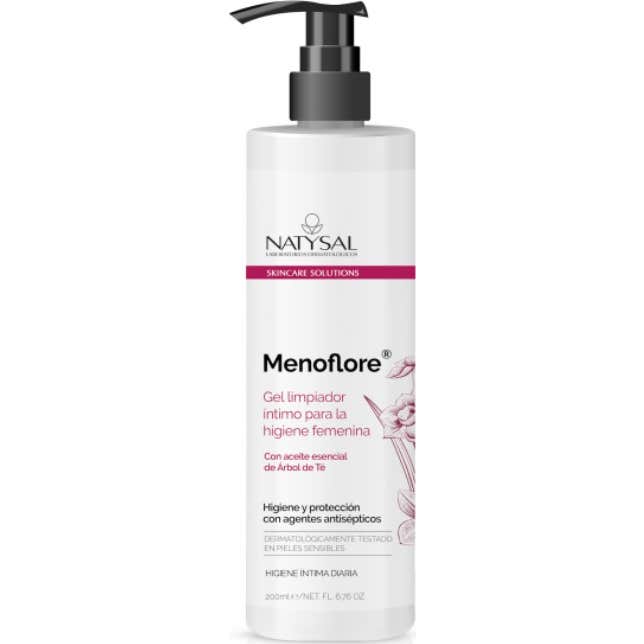 Natysal Menoflore Gel Limpiador Íntimo 200 ml