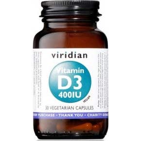 Viridian 5 X Vitamina D3 400Ui 30 Cápsulas - Imagen 4