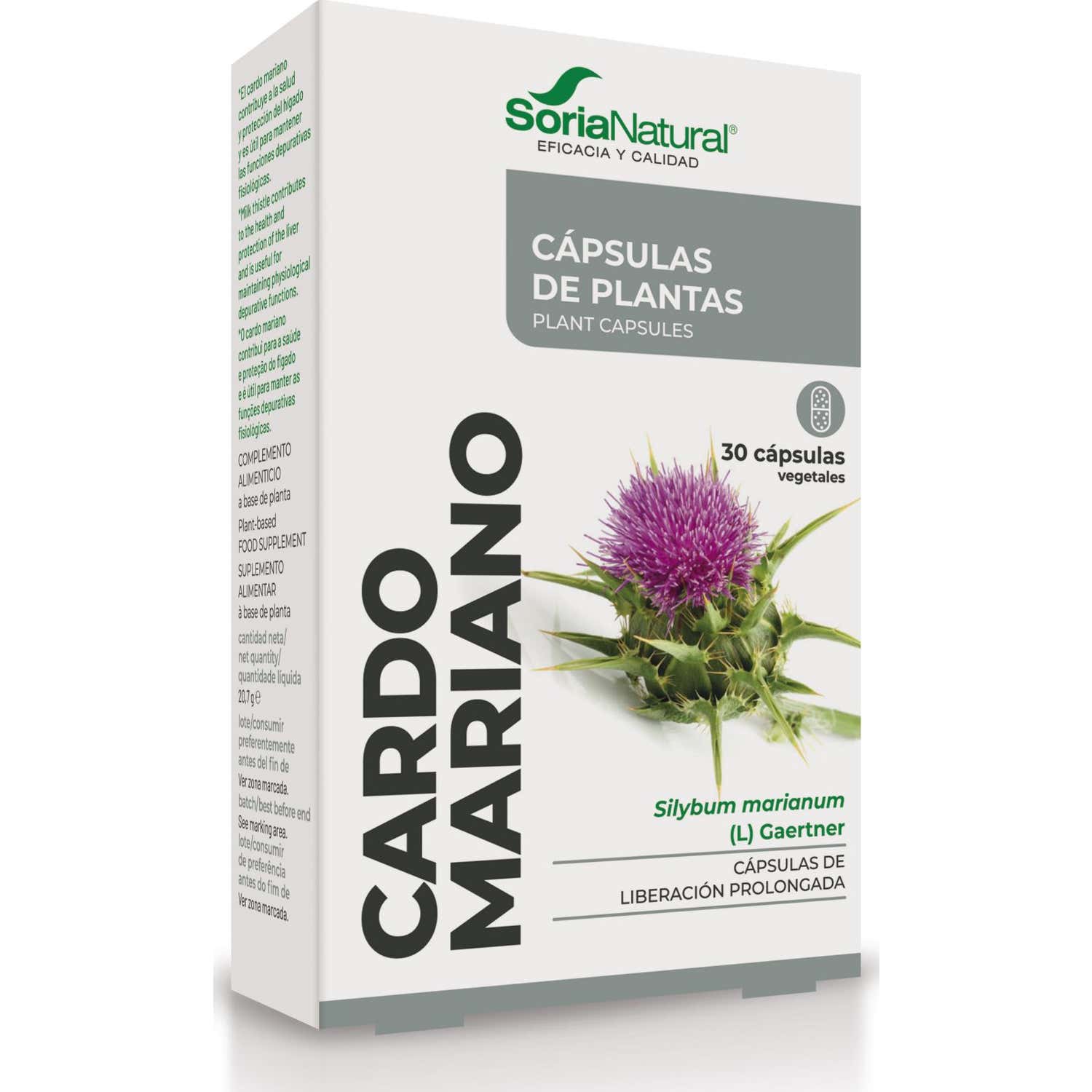 Soria Natural 11-S Cardo Mariano 30cáps